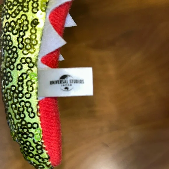 Universal Studios Japan Jurassic Park Sequin Headband Limited Edition